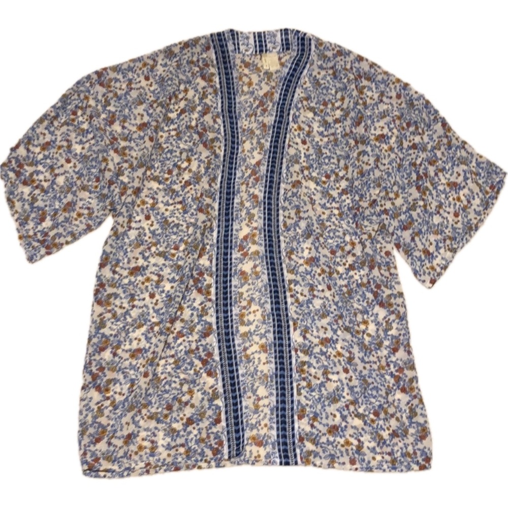 Japna‎ Sheer Floral Kimono